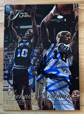 1994-95 Fleer Flair Dennis Rodman Autographed Card - HOF  picture
