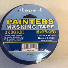 Tape It Blue Painters Masking Tape 1.41” x 60 Yards picture