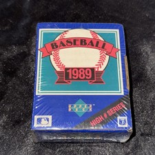1989 Upper Deck Baseball High # Series Box Set Cards 701-800, Factory Sealed NEW picture