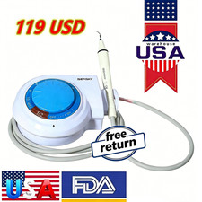 Portable Dental Ultrasonic Piezo Scaler & Handpiece 5*Tips FDA fits Cavitron EMS picture