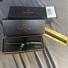 British Racing Green Rollerball - Stunning Luxury Pen With Chrome Finish, Sch... picture