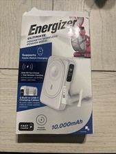 Energizer - 10,000mAh 22.5W Magnetic Wireless Qi/Qi2.0/MagSafe PowerBank - White picture