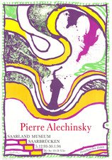 PIERRE ALECHINSKY Zwischen Den Zeilen SIGNED 33.5