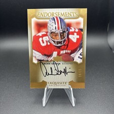 2011 Upper Deck Exquisite Endorsements Archie Griffin Ohio State OSU Auto /75 picture