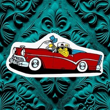 Vintage 1980’s Mario Rubalcaba Lowrider Skateboarding Sticker      2” X 4.1” picture