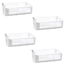 USED:  SET OF 4  297187201  Frigidaire Electrolux Refrigerator/Freezer Door Bins picture