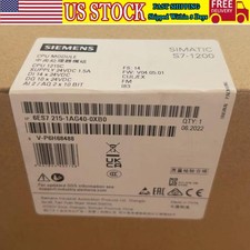 2022 Newest Siemens 6ES7215-1AG40-0XB0 6ES7215-1AG40-0XB0 Fast Shipping US Stock picture