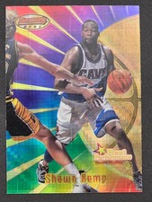 1998 Bowman's Best Best Performance #94 Shawn Kemp Atomic Refractor Sonics Cavs picture