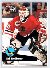 1991-92 Pro Set #600 Ed Belfour picture