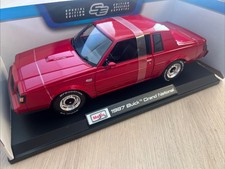 Maisto 1:18 1987 Buick Grand National Diecast Car Red Special Edition picture