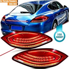Fits 2010-2013 Porsche Panamera 970 Rear LED Tail Lights Pair Set LH & RH picture