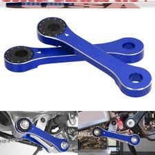Blue CNC Adjustable Lowering Link For Suzuki RM125 RM250 DR-Z 400SM DRZ400S/E picture