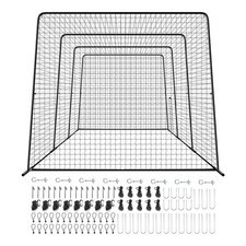 Uimoso Baseball Batting Cage 39.4 x 12.1 x 10.2FT for Indoor and Outdoor Use picture