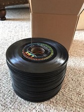 Lot of (65) Random 45 RPM Records picture