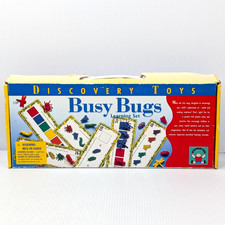 Discovery Toys Busy Bugs Learning Resources Game 2000 Original Box 100% COMPLETE picture