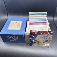 1993 Atlas Editions Civil War Collector Card Set - 20 Sections picture