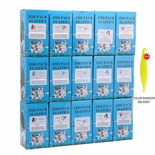 Dental Orthodontic Elastics Rubber Bands Free Latex Braces 15 Sizes For Choice picture