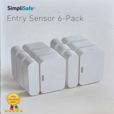 NEW 6 PK SimpliSafe Home Security LATEST Gen3 Window/Door Entry Sensor ES3 White picture