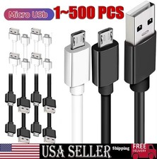 3/6ft Micro USB Fast Charging Cable Cord For Samsung Android Phone Charger LOT picture