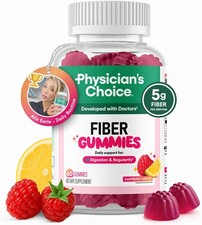 Physician's Choice Fiber Gummies Prebiotic Fiber Digestive Health 60CT picture