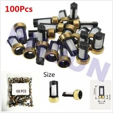 100x Universal Fuel Injector Micro Basket Filter for ASNU03C Injector Repair Kit picture