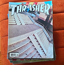 Thrasher Magazine August 2023 Issue #517 Skateboarding OJ Wheels Back Cover picture