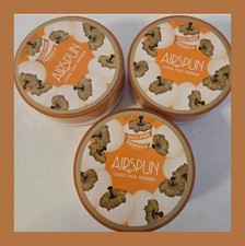 3 X Coty Airspun Loose Face Powder, 1.2 oz Each Translucent  Coverage Talc Free picture
