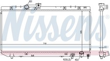 Nissens 64775 Radiator picture