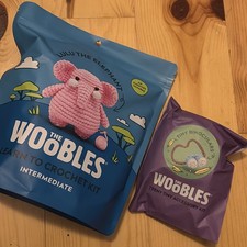 The Woobles Lulu the Elephant And Tiny Binoculars Intermediate Crochet Kit picture