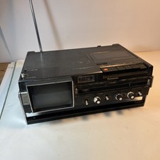 VTG 1979 PANASONIC TR-4001P Tv/Radio/Cassette Recorder  TESTED READ picture