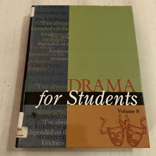 Drama for Students Volume 8 by David Galens (2000, Hardcover) picture
