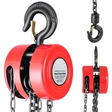 Uimoso Manual Hand Chain Hoist 1 ton/2200 lbs Capacity with 8 ft G70 Chain picture