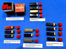 Vintage Eversharp Red Top Square Pencil Leads  & box  Wahl Co. made in Chicago picture