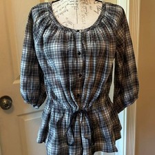 Sundance Women's Black and White Blouse picture