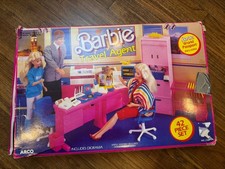 1986 Arco Barbie Travel Agent Playset- NEW IN BOX picture