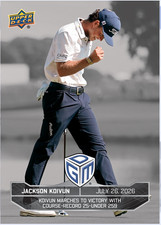 2026 Upper Deck GDM Jackson Koivun #16 SILVER 1st Win e-Pack Transfer picture