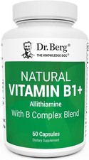 Dr. Berg Natural Vitamin B1 B6 B12 Complex - Allithiamine Vitamin B1 Supplement picture