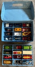 MATCHBOX 1976 LESNEY SUPERFAST- 24 CAR CARRY CASE w/24 VEHICLES picture
