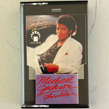 Michael Jackson Thriller Cassette Tape 1982 Vintage - Rare Middle East Press IMD picture