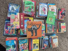 Bulk/Huge Lot of 153 Children's Kids Books - Random Home School Great Find picture