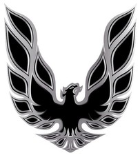 Pontiac Firebird Trans AM Vintage American Muscle Car Vinyl Sticker Decal Hood picture