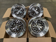 18x9.5 +30 | Aodhan  DS03  5x114.3 Silver w/Machined Face  Wheels  (Used Set) picture
