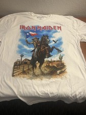 IRON MAIDEN SAN ANTONIO EVENT SHIRT 2026 RUN YOUR LIVES AUTHENTIC IN HAND TEXAS picture