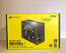 Corsair RM1200x SHIFT 1200W ATX Fully Modular PCIe 5.1 Power Supply Black picture