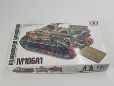Tamiya U.S. Armoured S.P. Mortar M106A1 1:35 Scale NEW Open Box. Sealed Parts picture
