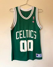 Vintage NBA Boston Celtics Robert Parish #00 Champion Basketball Jersey picture