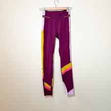 RARE Lululemon x Roksanda Break New Ground Tight Colorblock Leggings Size 4 Pink picture