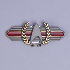 For ST Picard 2 Admiral Magnet Badge Pins Starfleet Brooches Accessories Props picture