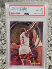 Michael Jordan 1995-96 Fleer - Total O #2 PSA 8 Nm-Mt picture