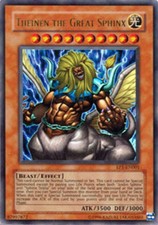 Theinen the Great Sphinx - EP1-EN001 - Ultra Rare - Promo Edition Damaged picture